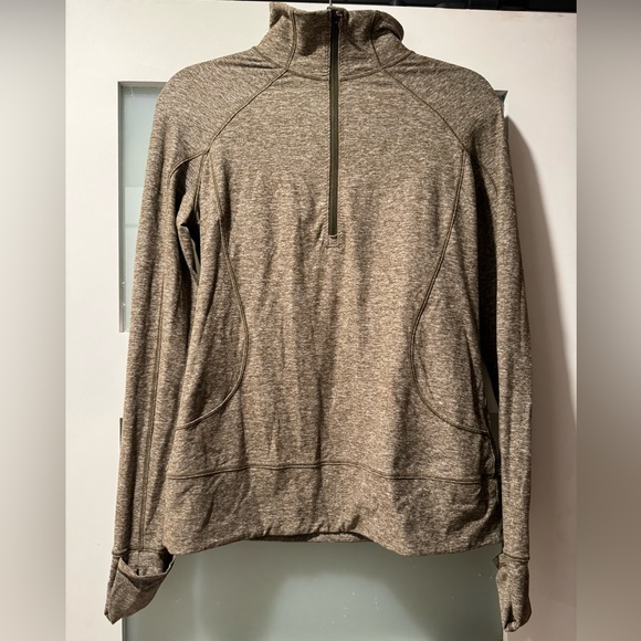 lululemon athletica Tops - Lululemon Rush Hour 1/2 Zip sweater